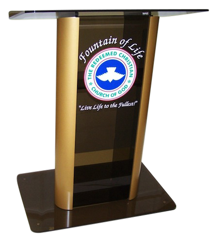 Contemporary Acrylic Podium