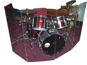  Five Panel Drumshield