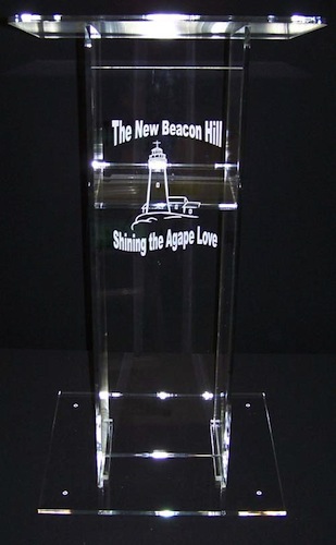 Standard Acrylic Podium