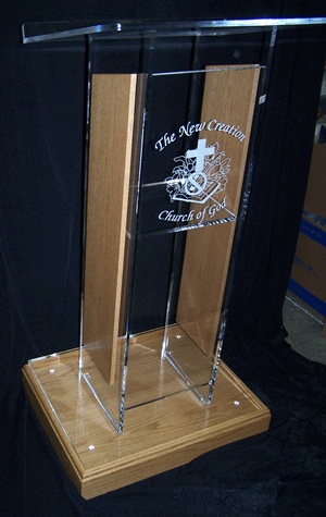 Standard Acrylic Podium